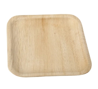 10 Inch Square Areca Leaf Plate