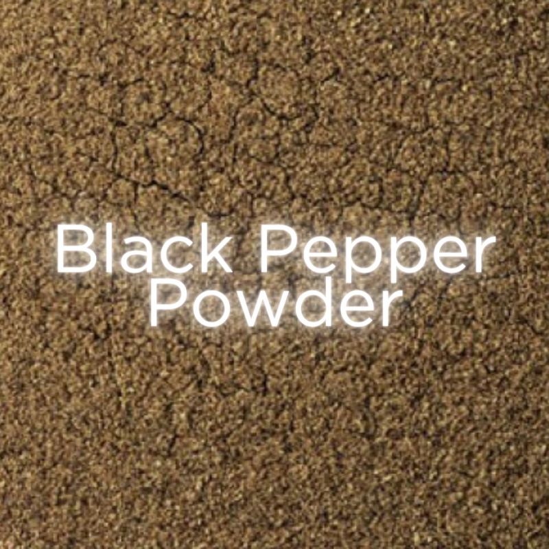 Raw Organic Black Pepper Powder, For Spices, Certification : Fssai Certified