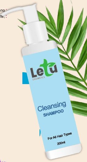Letu Cleansing Hair Shampoo, Packaging Type : Plastic Bottle