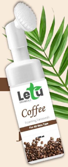 Letu Coffee Foaming Face Wash, Packaging Type : Plastic Tube