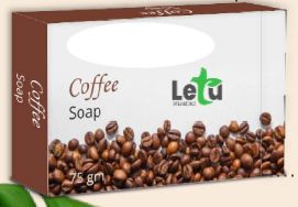 Brown Bar Letu Coffee Soap