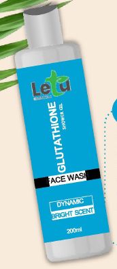 Letu Glutathione Shower Gel, Packaging Type : Plastic Box