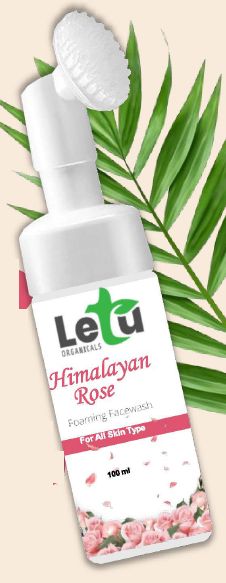 Liquid Letu Himalayan Rose Foaming Face Wash, Packaging Type : Plastic Tube