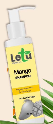 Letu Mango Hair Shampoo, Packaging Type : Plastic Bottle