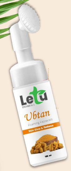 Letu Ubtan Foaming Face Wash, Packaging Type : Plastic Tube