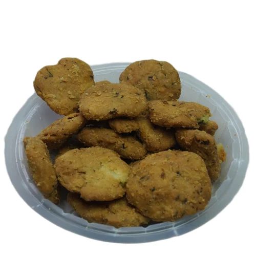 Palak Mathri, for Snacks, Home, Style : Fried