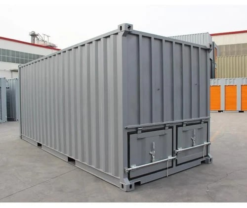 Polished Metal Bulk Container, for Shipping