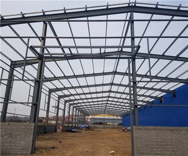 Rectangular Polished Metal Prefabricated Structure, for Constructional