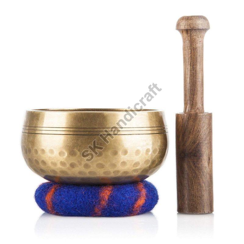 Polished Brass Singing Bowl, Feature : Durable, Fine Finished