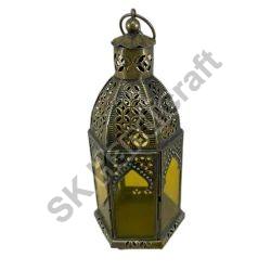 Green Iron Hanging Lantern