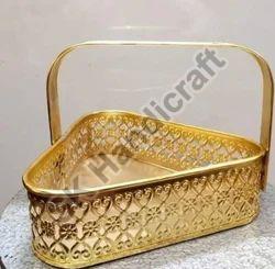 Metal Pooja Basket