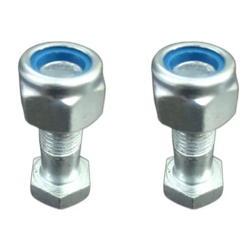 Metal Rotavator Nut Bolt, Size : Standard