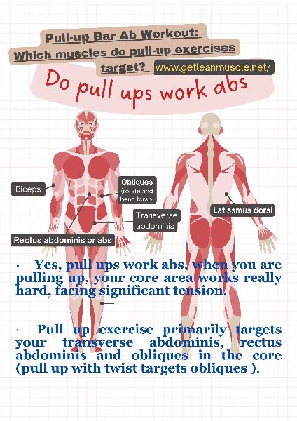 do pull-ups work abs training services