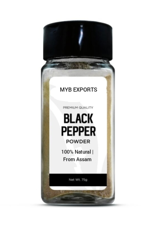 Natural Black Pepper Powder, for Spacies, Grade Standard : Food Grade