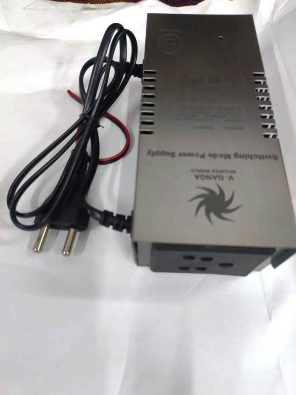 Grey 12 V/ 5 AMP 8 Channel CCTV Power Supply, Feature : Easy To Install, Superior Finish, Water Proof