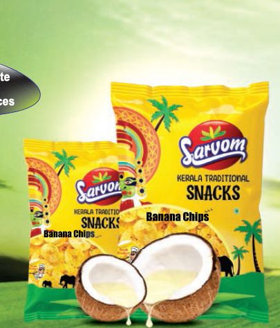 Sarvom Coconut Oil Banana Chips