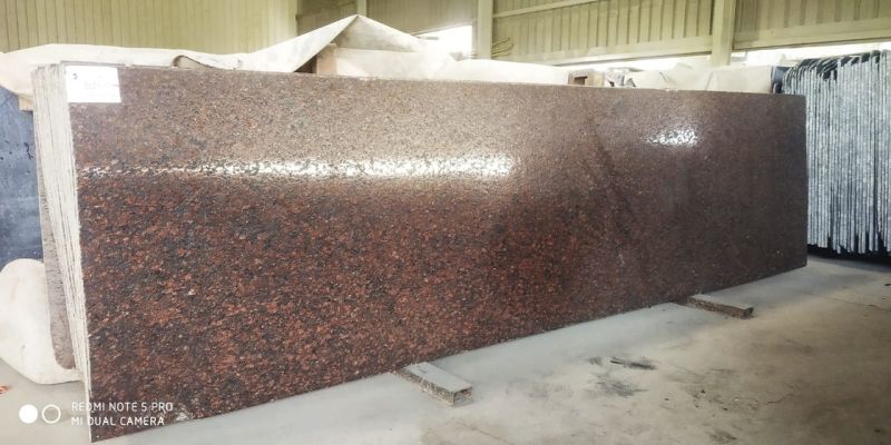 Tan Brown Lapotra Granite Slab