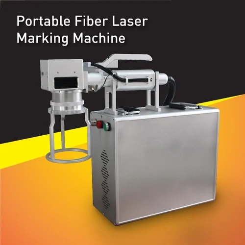 Semi Automatic Portable Fiber Laser Marking Machine