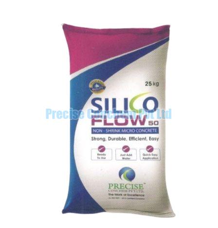 Silico Flow Non Shrink Micro Concrete, for Construction Use