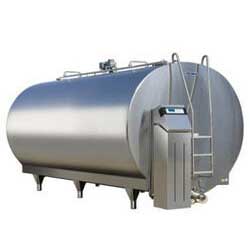 Jay Ambe Ss304 Stainless Steel Bulk Milk Cooler, Capacity : 300, 500, 1000, 2000, 3000, 5000 Liter