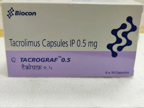 Tacrograf 0.5mg Capsules