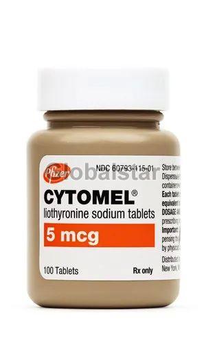 Cytomel 5mcg Tablets, Packaging Type : Plastic Bottle