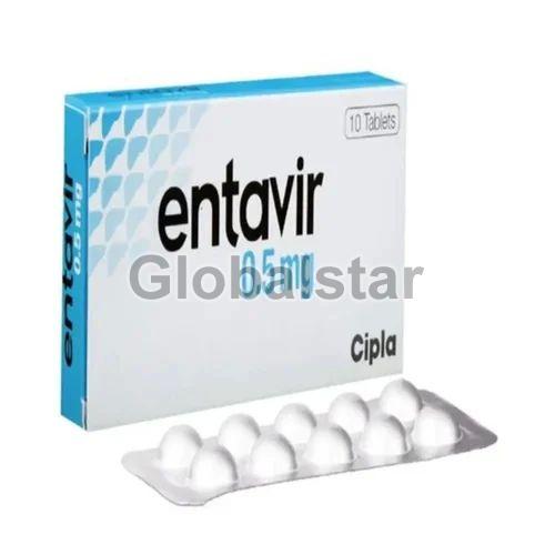 Entavir 0.5mg Tablets, Shelf Life : 18 Months