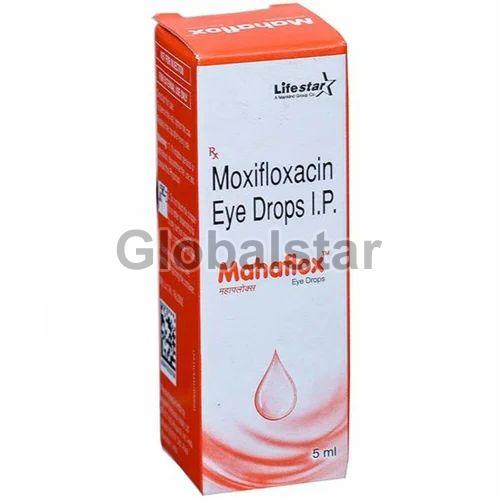 Mahaflox Eye Drops, Packaging Type : Plastic Bottle