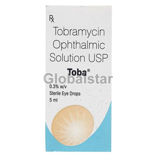 Toba Eye Drops, Packaging Type : Plastic Bottle