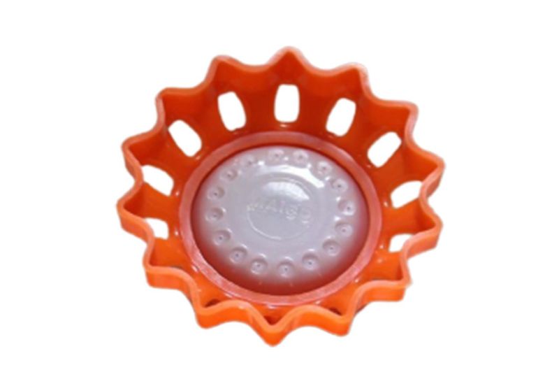 Orange Plastic 12 Hole Boom Nozzle