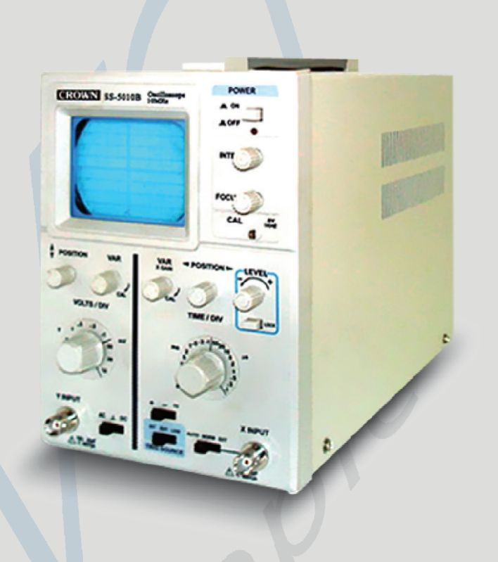 CROWN Electric analog oscilloscope, for Laboratory, Testing