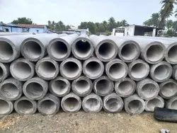 Grey Round Np2 Rcc Spun Pipe, For Construction, Feature : Excellent Strength, Longer Life Span