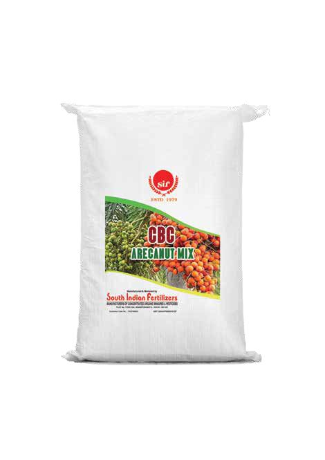 CBC Arecanut Mix Organic Manure, for Agriculture, Packaging Type : HDPE Bag