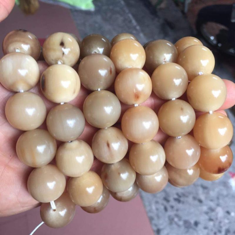 Round Polished Plain Horn Beads, For Jewelry, Occasion : Party