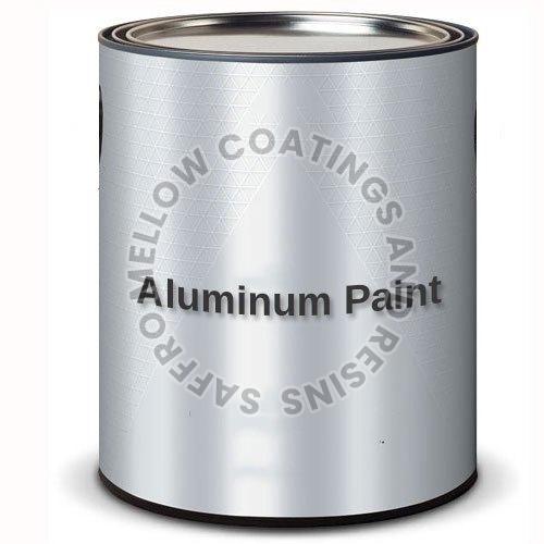 Silver Saffro Mellow Aluminium Paint, Packaging Type : Can