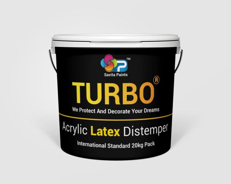 Turbo Acrylic Latex Distemper Paint