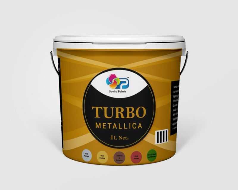 Turbo Metallic Paint, Packaging Type : Can