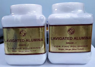 White Polishing Alumina Powder, Packaging Size : 500 Gm Plastic Box