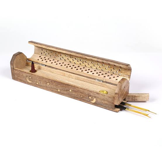 wooden incense holders