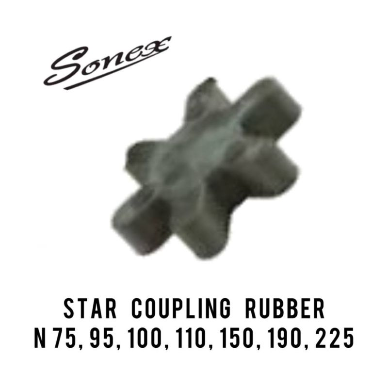 Black Star Rubber Coupling, for Industrial