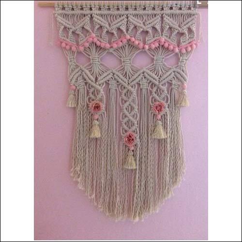Jute Wall Hanging Tassel Fringe, for Decoration, Style Type : Handmade