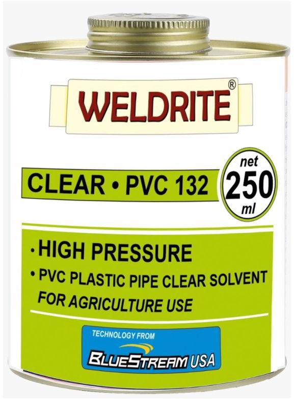 White Liquid Pvc High Pressure Solvent Cement, For Fittings, Joint Filling, Shelf Life : 2 Years