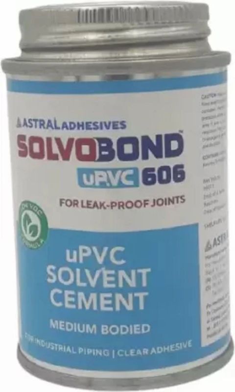 50 ml UPVC 606 Solvobond Solvent Cement
