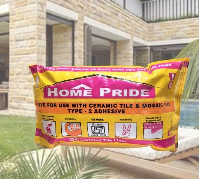 Home Pride HP 1002-White Tile Adhesive