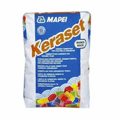 Mapei Keraset White Tile Adhesive, Packaging Type : PP Bag
