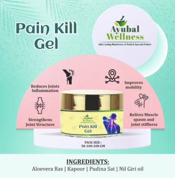 Pain kill gel, Packaging Size : 50g