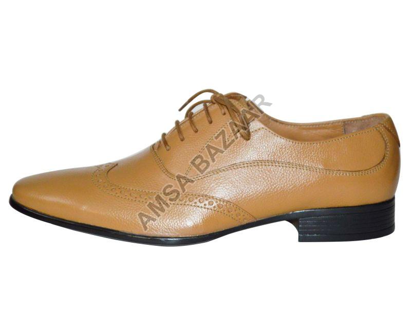 Mens Dude Brown Formal Shoes