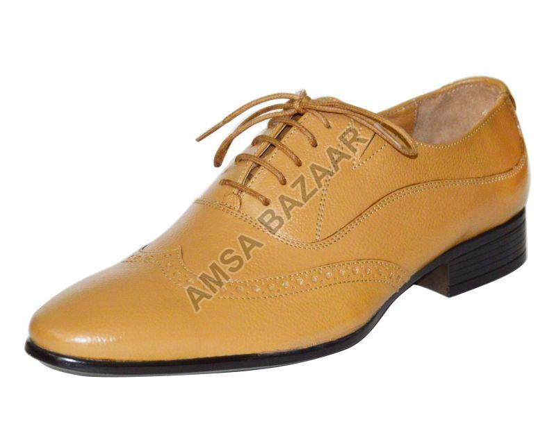 Mens Dude Brown Formal Shoes