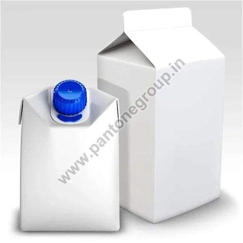 White Rectangle Paper Liquid Packaging Boards