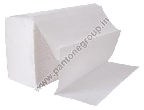 White Plain Towel Tissue Paper, Packaging Type : Plastic Packet